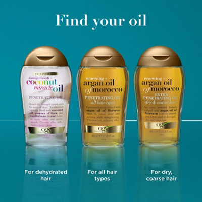 OGX Renewing + Argan Oil of Morocco Extra Penetrating Oil - 3.3 Fl. Oz. - Image 2