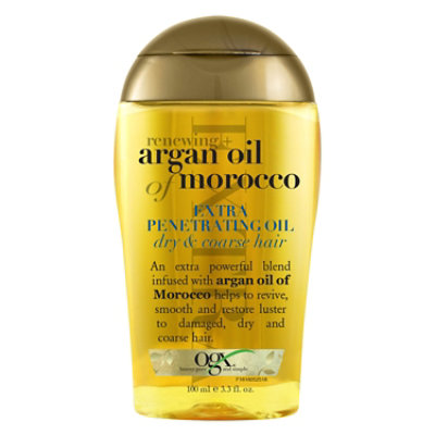 OGX Extra Strength Argan Oil of Morocco Hair Oil Serum - 3.3 Fl. Oz.