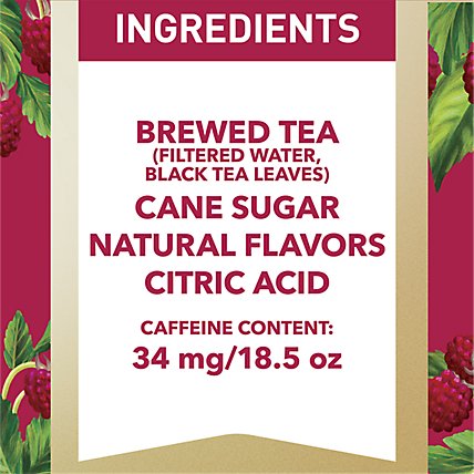 Gold Peak Tea Iced Raspberry Flavored - 18.5 Fl. Oz. - Image 5
