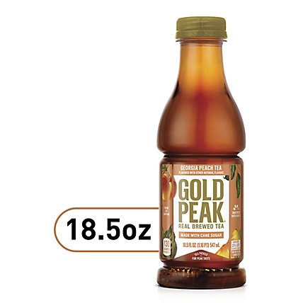 Gold Peak Tea iced Peach - 18.5 Fl. Oz. - Image 1