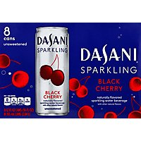 Dasani Water Sparkling Zero Calorie Black Cherry Flavored 8 Count - 12 Fl. Oz. - Image 3