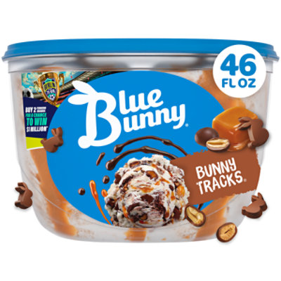 Blue Bunny Signature Bunny Tracks Frozen Dessert - 46 Fl. Oz. - Image 2