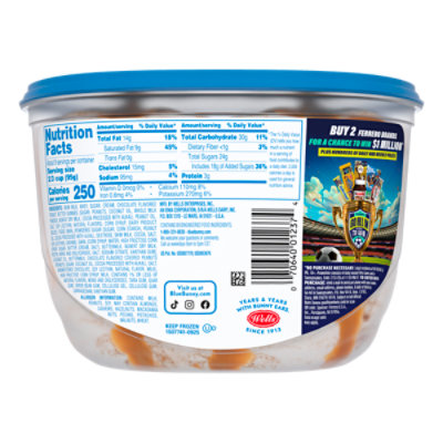 Blue Bunny Signature Bunny Tracks Frozen Dessert - 46 Fl. Oz. - Image 3