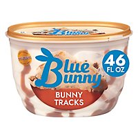 Blue Bunny Signature Bunny Tracks Frozen Dessert - 46 Fl. Oz. - Image 1