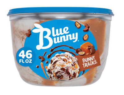 Blue Bunny Bunny Tracks Frozen Dessert - 46 Fl. Oz.