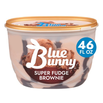Blue Bunny Super Fudge Brownie Frozen Dessert - 46 Fl. Oz.