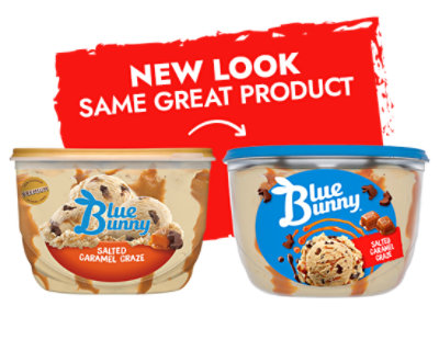 Blue Bunny Salted Caramel Craze Frozen Dessert - 46 Fl. Oz. - Image 5