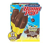 Bomb Pop Banana Fudge Ice Pops - 12-1.75 Fl. Oz.