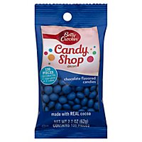 Betty Crocker Candy Shop Decors Chocolate Flavored Candies Blue - 2.2 Oz - Image 1