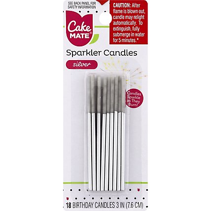 Betty Crocker Candles Birthday Sparkle Relight - 18 Count - Image 2