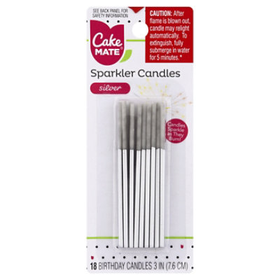 Betty Crocker Candles Birthday Sparkle Relight - 18 Count