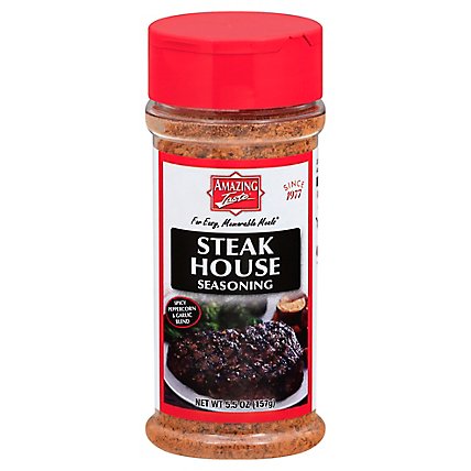 Amazing Taste Steak House Seasoning Jar - 5.5 Oz - Image 3