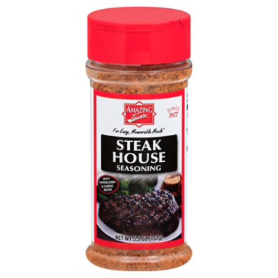 Amazing Taste Steak House Seasoning Jar 5 5 Oz Albertsons