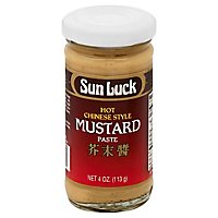Sunluck Mustard Paste Hot - 4 Oz - Image 1