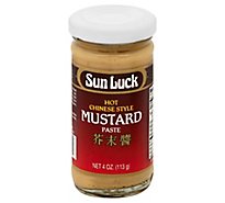 Sunluck Mustard Paste Hot - 4 Oz