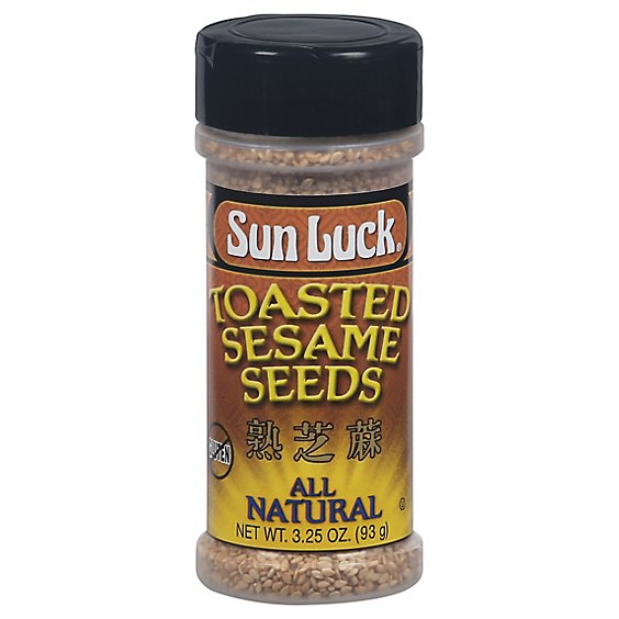 Sun Luck Sesame Seeds Toasted - 3.25 Oz