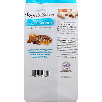 Russell Stover Sea Salt Milk Chocolate Pecan Delight Bag - 5.5 - Image 3