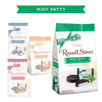 Russell Stover Chocolate Mint Patties Dark Chocolate - 6 Oz - Image 5