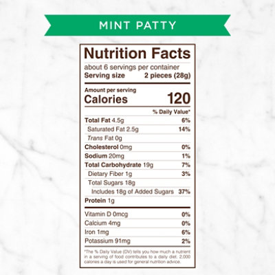 Russell Stover Chocolate Mint Patties Dark Chocolate - 6 Oz - Image 7