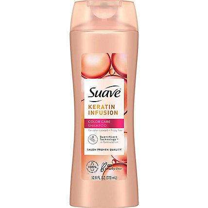 Suave Professionals Keratin Infusion Color Care Shampoo - 12.6 Fl. Oz. - Image 2