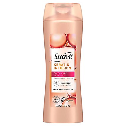 Suave Professionals Keratin Infusion Color Care Shampoo - 12.6 Fl. Oz. - Image 1