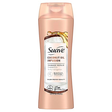 Suave Professionals Coconut Oil Infusion Damage Repair Shampoo - 12.6 Fl. Oz.