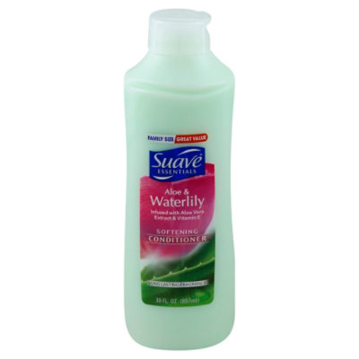 Suave Essentials Aloe & Waterlily Conditioner - 30 Fl. Oz.