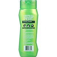 Pert Shampoo & Conditioner 2 in 1 For Normal Hair Classic Clean - 13.5 Fl. Oz. - Image 2