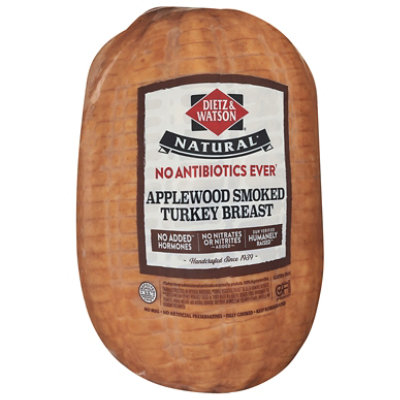 Dietz & Watson Applewood Smoked Turkey Breast - Image 1