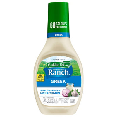 Hidden Valley Yogurt Dressing Greek Ranch - 12 Fl. Oz. - Image 1