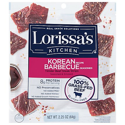 Lorissas Kitchen Premium Steak Strips Korean Barbeque- 2.25 Oz - Image 3
