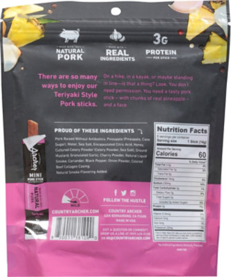 Country Archer Teriyaki Mini Stick - 4 Oz - Image 6