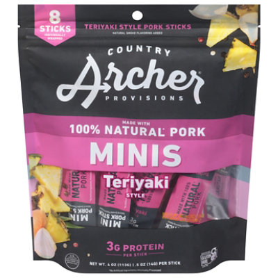 Country Archer Teriyaki Mini Stick - 4 Oz - Image 2