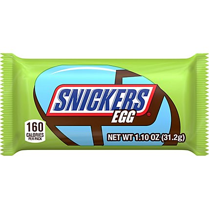 Snickers Milk Chocolate Egg - 1.1 Oz - Image 2