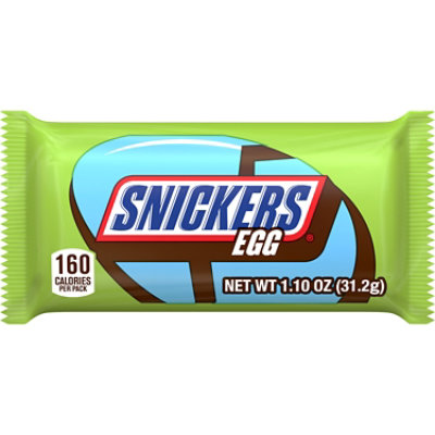 Snickers Milk Chocolate Egg - 1.1 Oz - Image 1