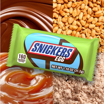 Snickers Milk Chocolate Egg - 1.1 Oz - Image 3