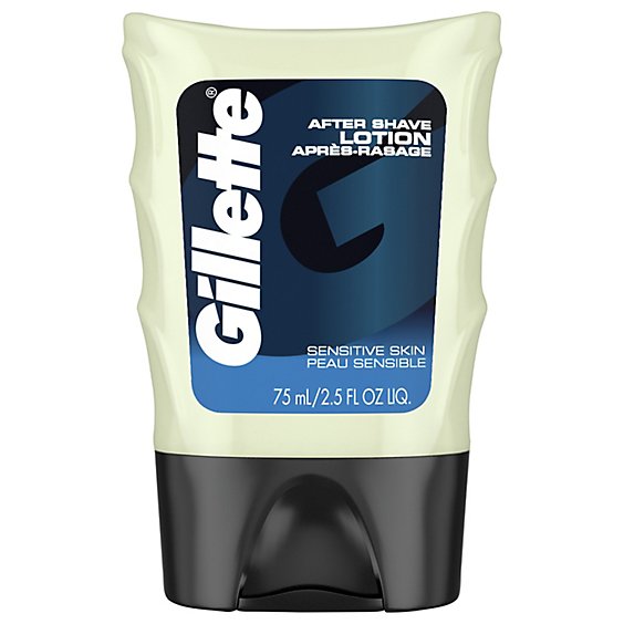 Gillette After Shave Lotion Sensitive Skin - 2.5 Fl. Oz.