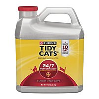 Purina Tidy Cats Cat Litter 24/7 Performance Scoop For Multiple Cats Jug - 14 Lb - Image 1