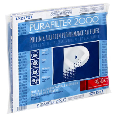 Purafilter Air Filter 12 X 12 Inch - Each
