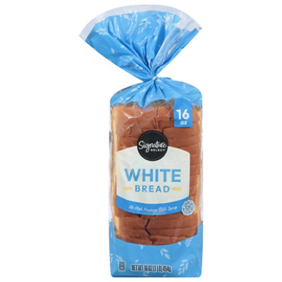 Signature SELECT Bread Enriched White - 16 Oz