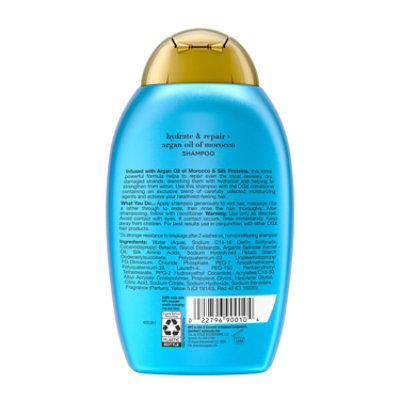 OGX Hydrate + Repair Argan Oil of Morocco Extra Strength Shampoo - 13 Fl. Oz. - Image 5