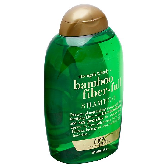 OGX Shampoo Bamboo Fiber-Full Strength & Body - 13 Fl. Oz.