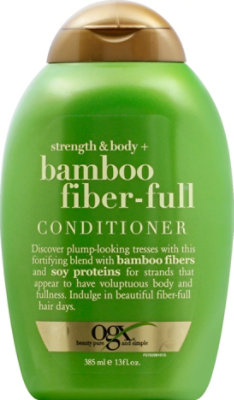 OGX Conditioner Bamboo Fiber-Full Strength & Body - 13 Fl. Oz. - Image 2