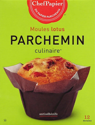 PaperChef Parchment Culinary Lotus Cups Non-Stick - 12 Count - Image 3