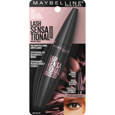 Maybelline Lash Sensational Luscious Very Black Washable Mascara - 0.32 Oz - Image 2