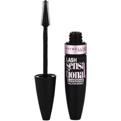 Maybelline Lash Sensational Luscious Brownish Black Washable Mascara - 0.32 Oz - Image 1