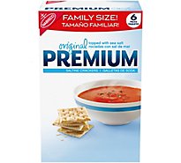 PREMIUM Crackers Saltine Original Family Size! - 24 Oz