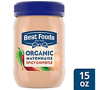 Best Foods Spicy Chipotle Organic Mayonnaise - 15 Oz