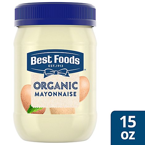 Best Foods Original Organic Mayonnaise - 15 Oz