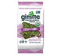 gimMe Snacks Organic Seaweed Roasted Teriyaki - 0.35 Oz
